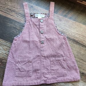 EUC Zara jumper dress 12-18 months mauve